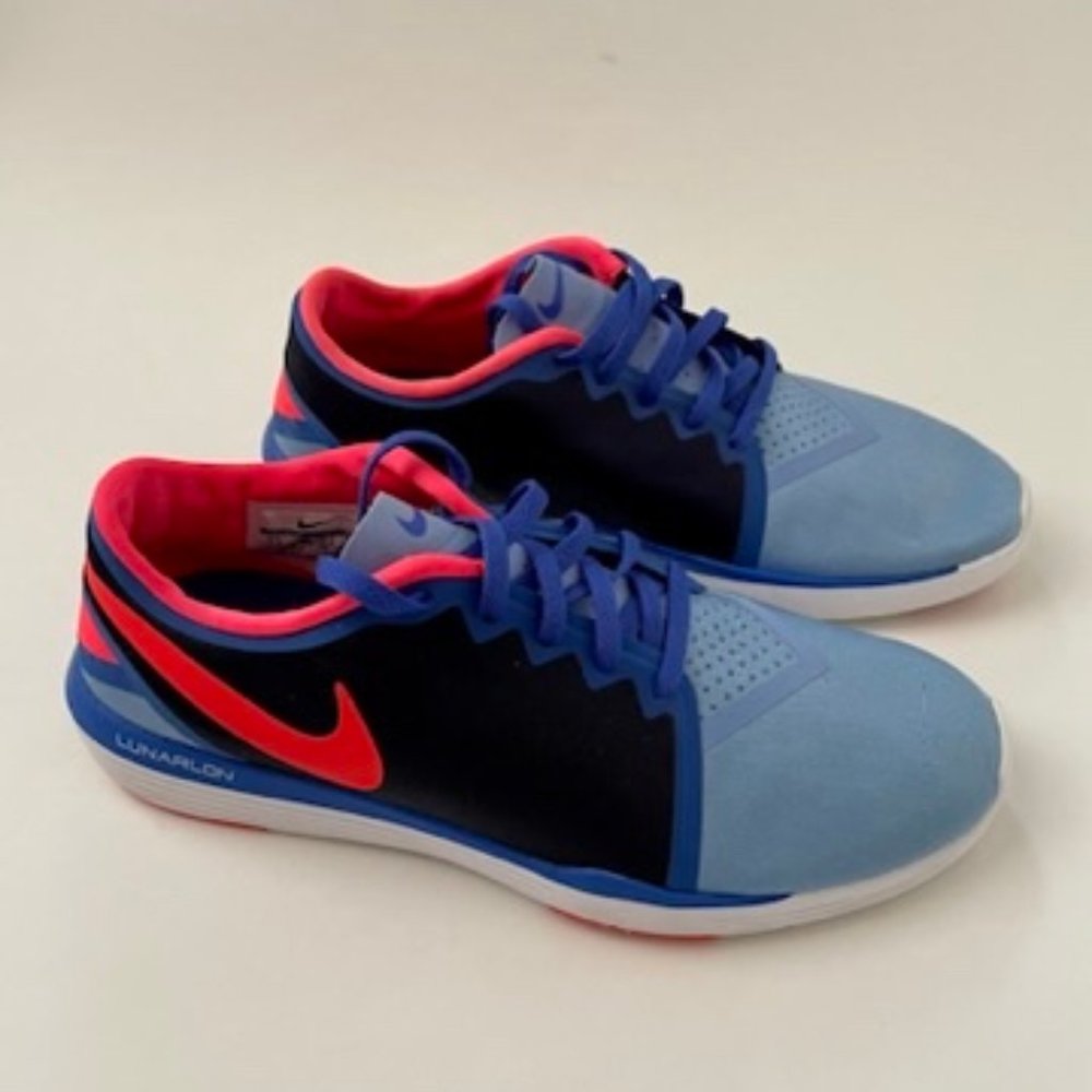 Nike Lunar Sculpt Blue Sneakers Women's Size 7.5 EUC